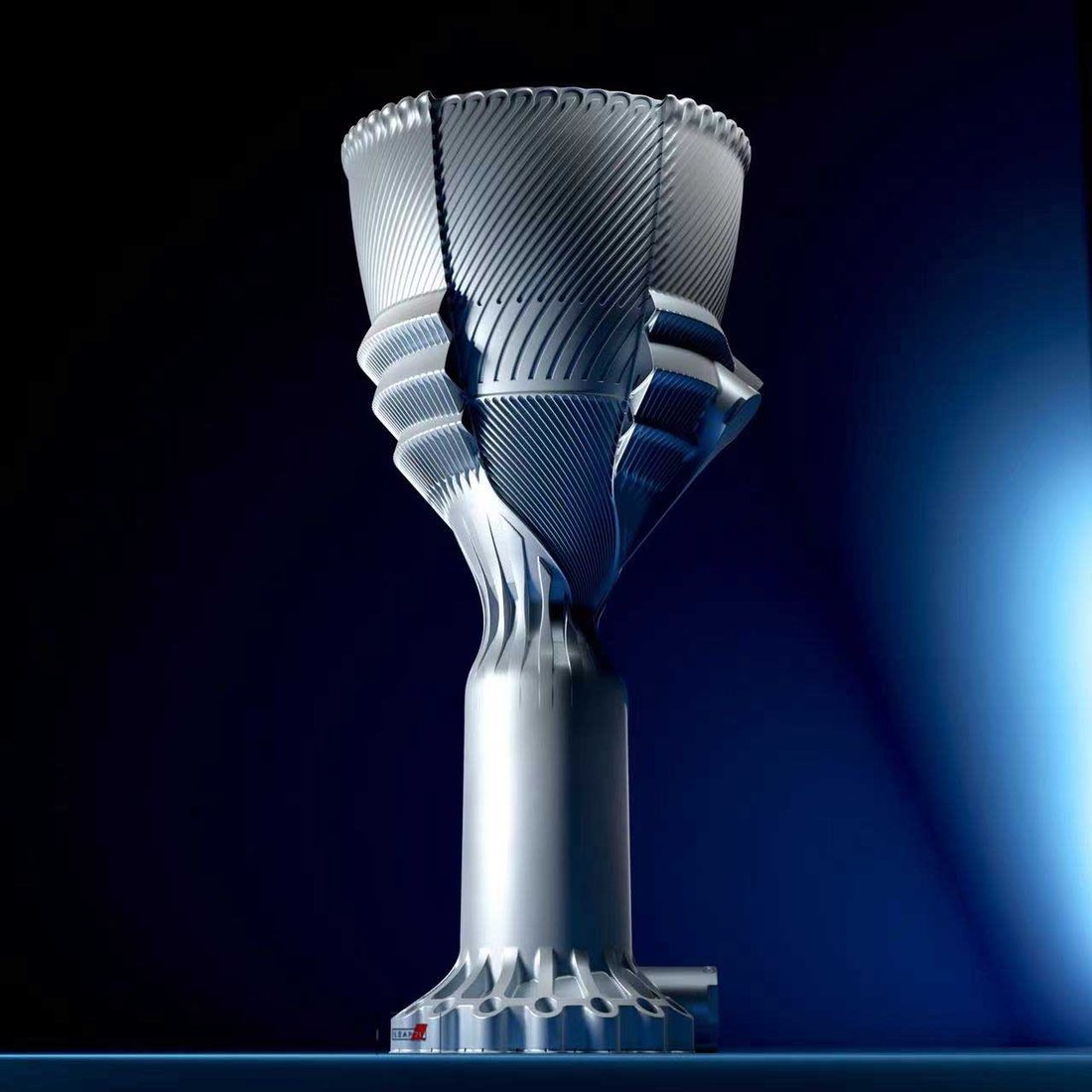 Complex metal component made by additive manufacturing
